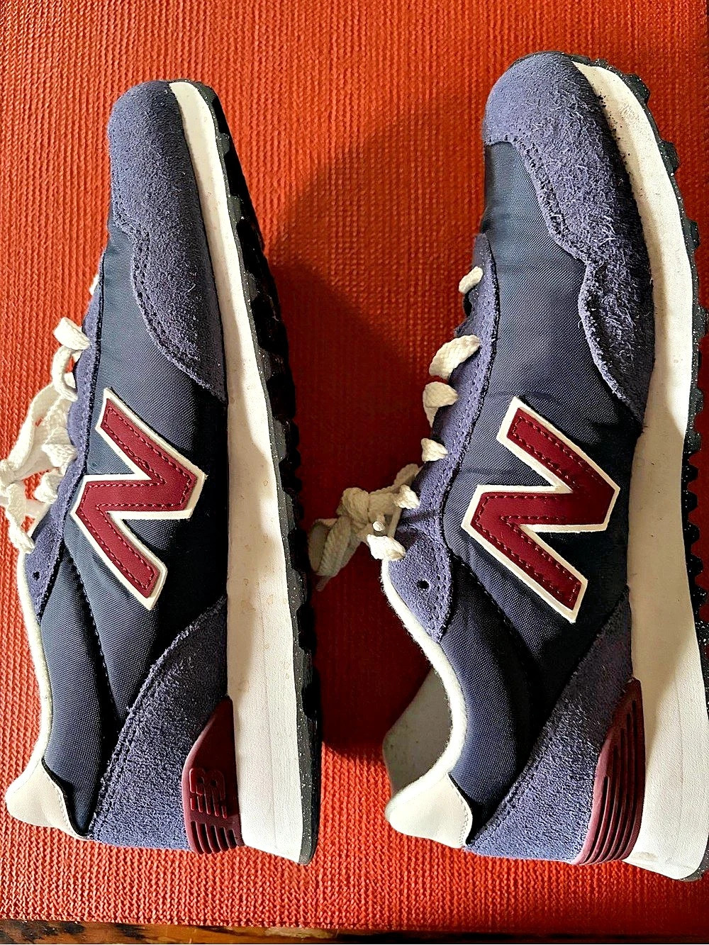 New Balance 515 Unisex Blue & Red Sneakers US 8.5 Men 10 Women